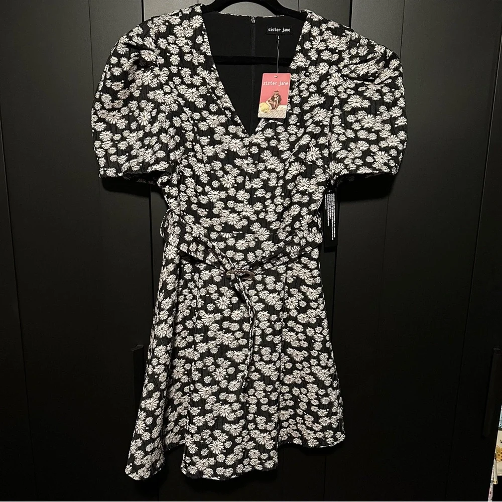 NWT Sister Jane Lavender Twist Mini Dress - Picture 6 of 10